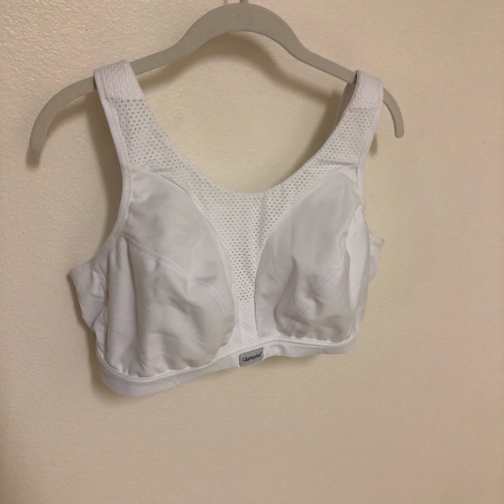 Glamorise White bra - never worn - 42D